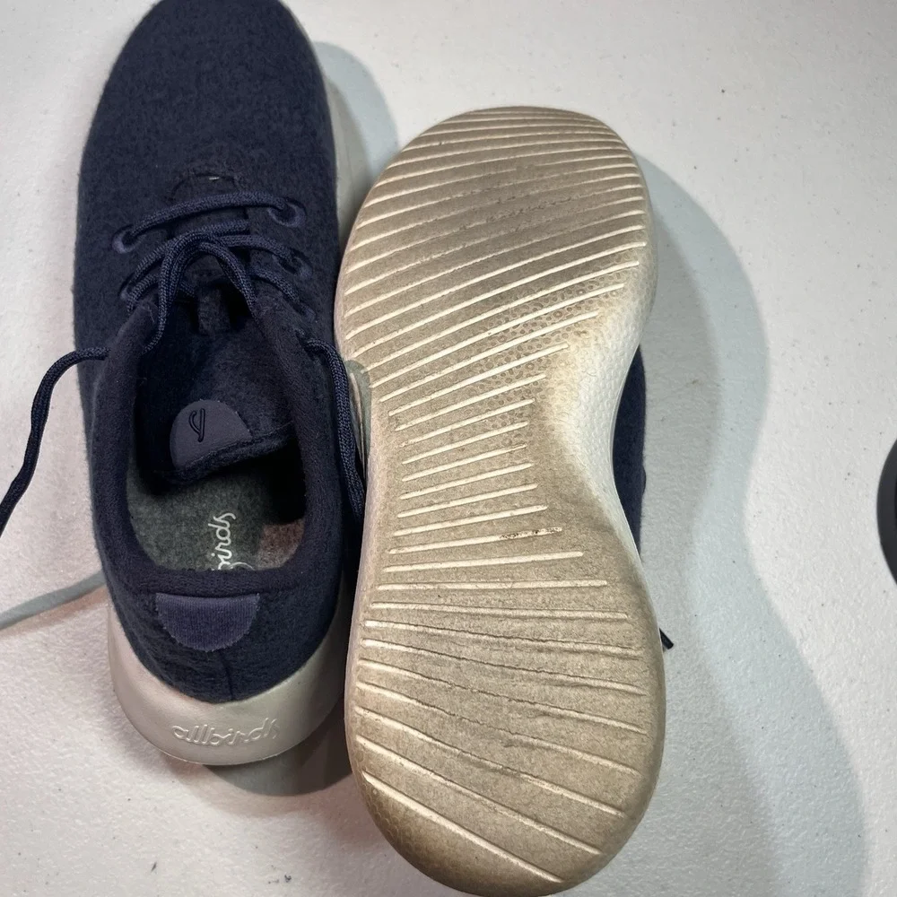 Allbirds Men's Shoes Size 10‎ Merino Wool Dark Blue